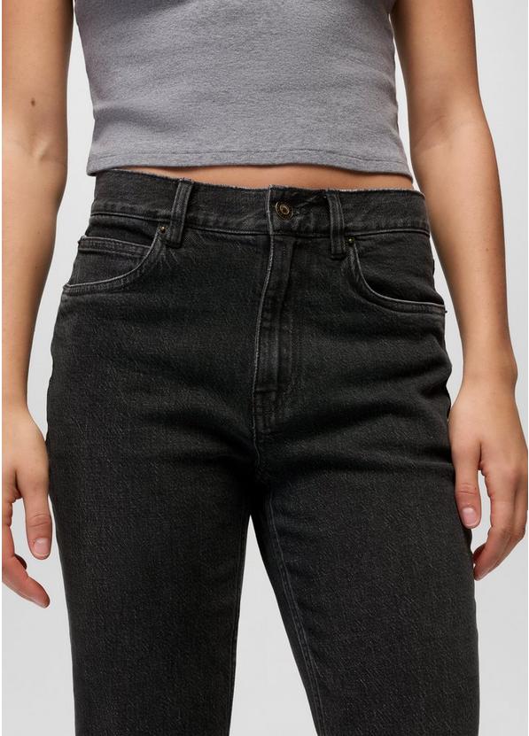 Carlsbad 760 High Rise Straight Jean, Color: Black Sand, image 4
