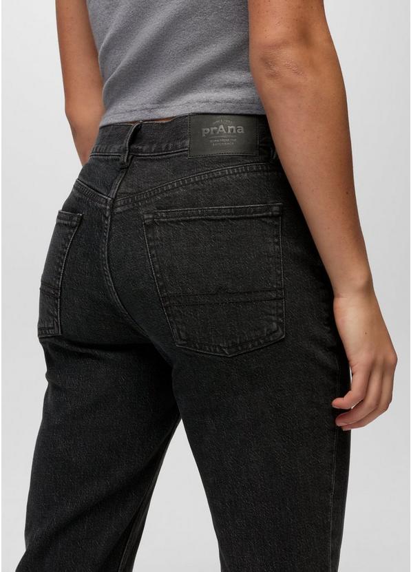 Carlsbad 760 High Rise Straight Jean, Color: Black Sand, image 5