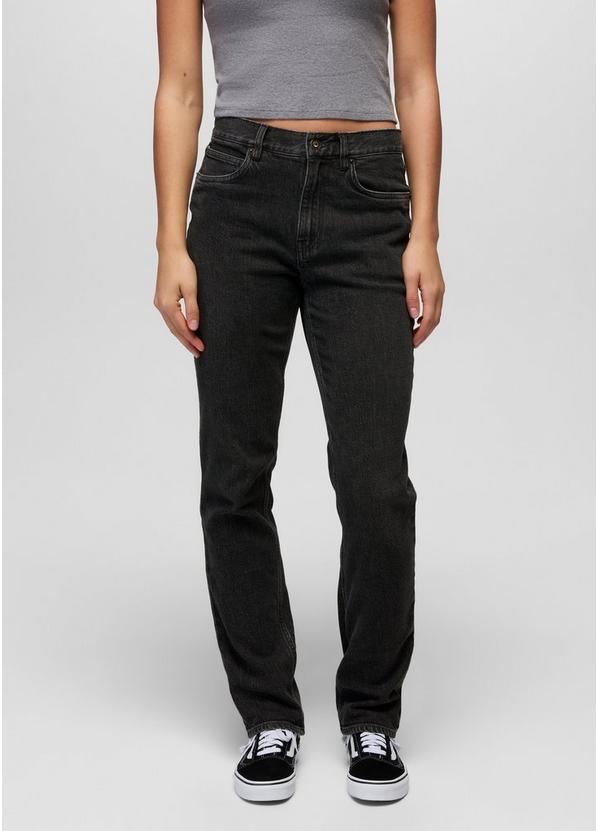Carlsbad 760 High Rise Straight Jean, Color: Black Sand, image 2