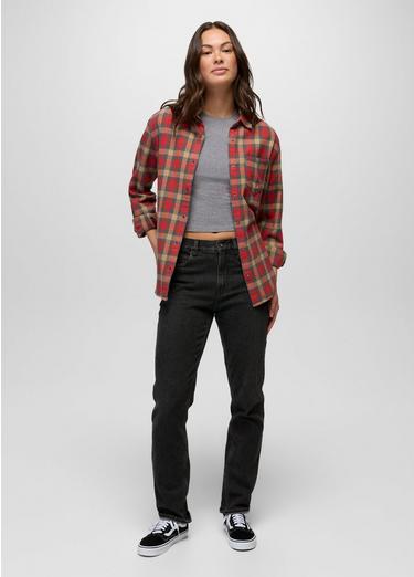 Carlsbad 760 High Rise Straight Jean, Color: Black Sand, image 1