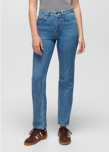 Carlsbad 760 High Rise Straight Jean, Color: Sea Salt, image 2
