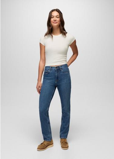 Carlsbad 760 High Rise Straight Jean, Color: Marina, image 1