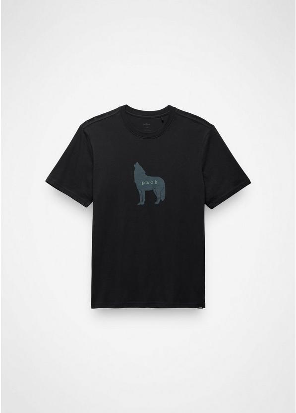 Wolf Pack Journeyman Short Sleeve Graphic Tee, Color: Black, image 5