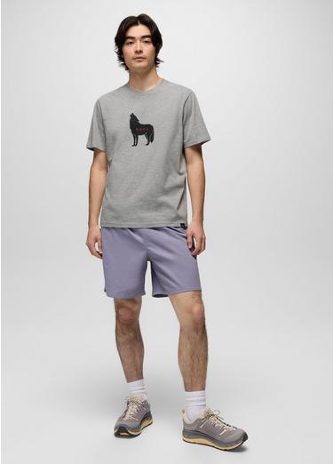 Wolf Pack Journeyman Short Sleeve Graphic Tee, Color: Heather Grey, image 8