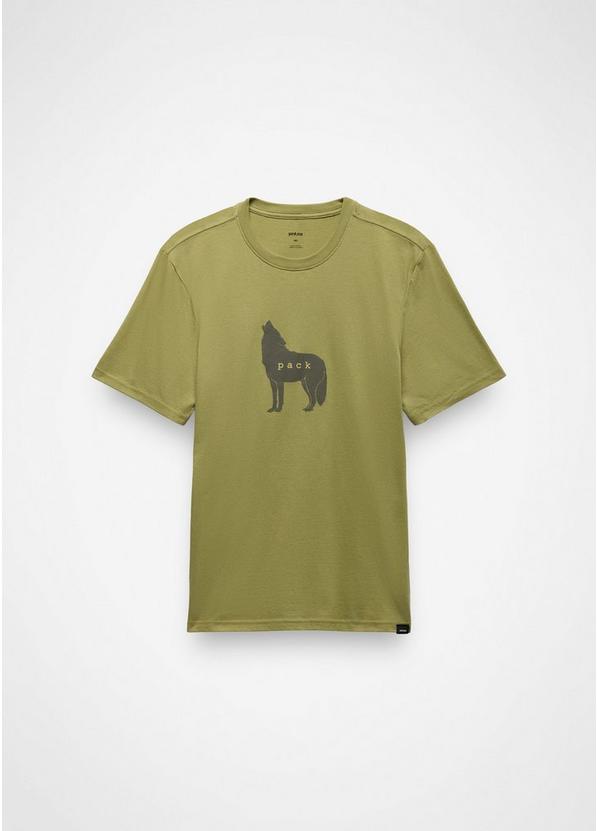 Wolf Pack Journeyman Short Sleeve Graphic Tee, Color: Olympia, image 6