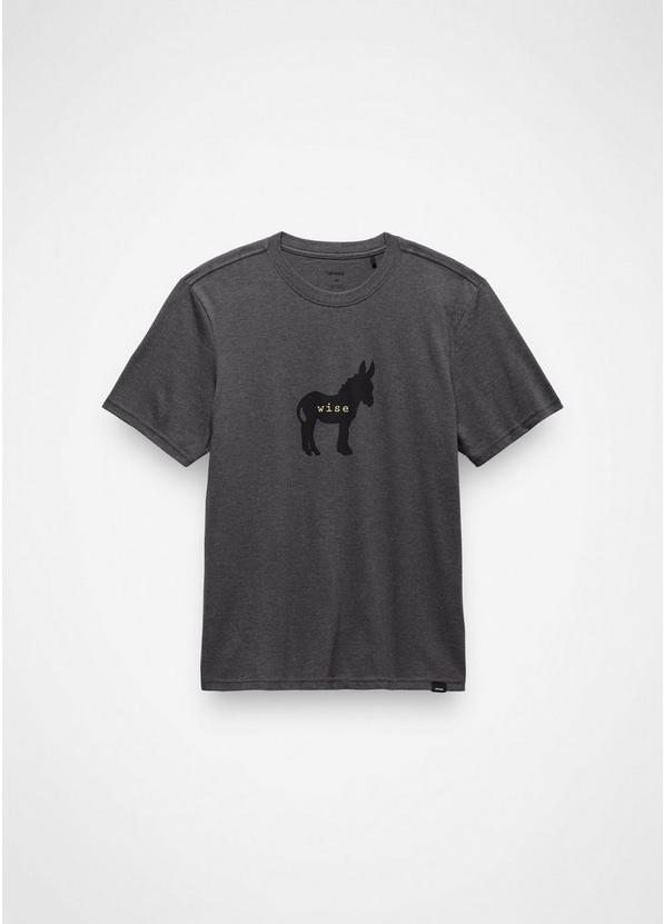 Wise Ass Journeyman Short Sleeve Graphic Tee, Color: Shadow Heather, image 6