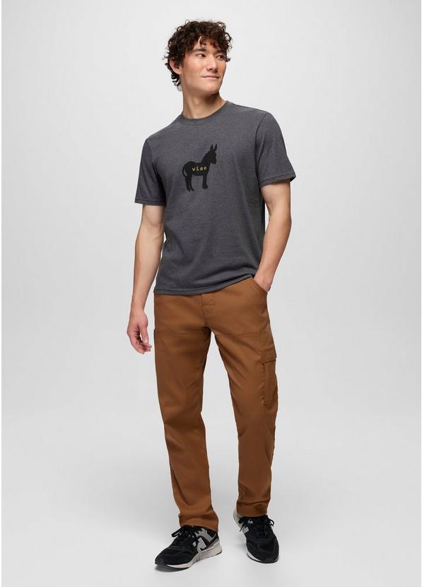 Wise Ass Journeyman Short Sleeve Graphic Tee, Color: Shadow Heather, image 5