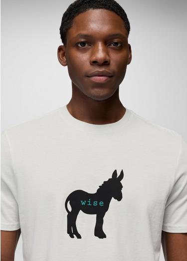 Wise Ass Journeyman Short Sleeve Graphic Tee, Color: Soft White, image 3