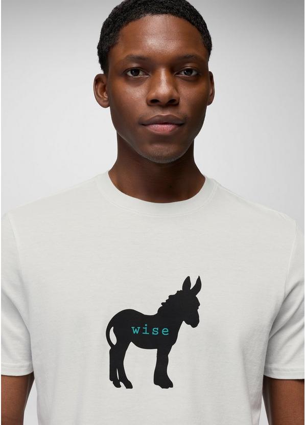 Wise Ass Journeyman Short Sleeve Graphic Tee, Color: Soft White, image 3