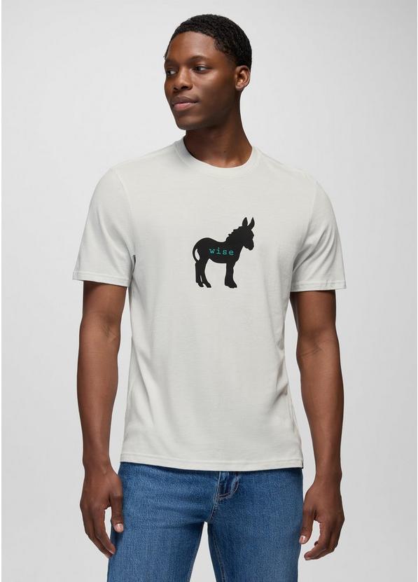 Wise Ass Journeyman Short Sleeve Graphic Tee, Color: Soft White, image 1