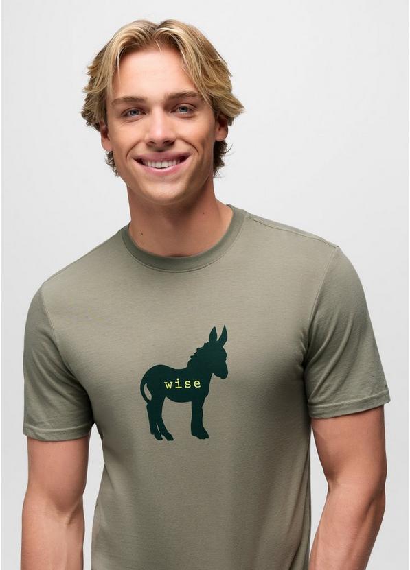 Wise AShort Sleeve Journeyman Short Sleeve Graphic Tee, Color: Sage, image 3