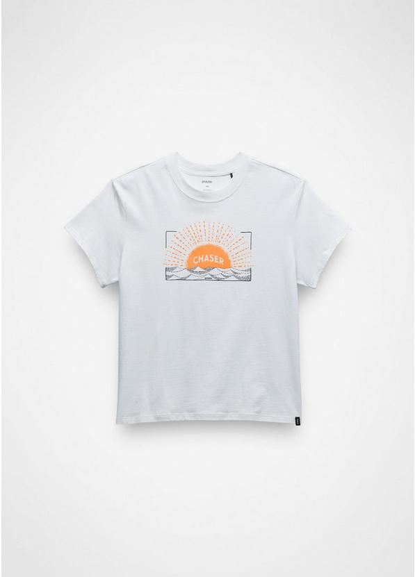 Sun Chaser Journeyman Short Sleeve Graphic Tee, Color: Soft White, image 6