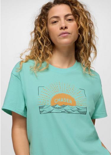 Sun Chaser Journeyman Short Sleeve Graphic Tee, Color: Sea Glass, image 7
