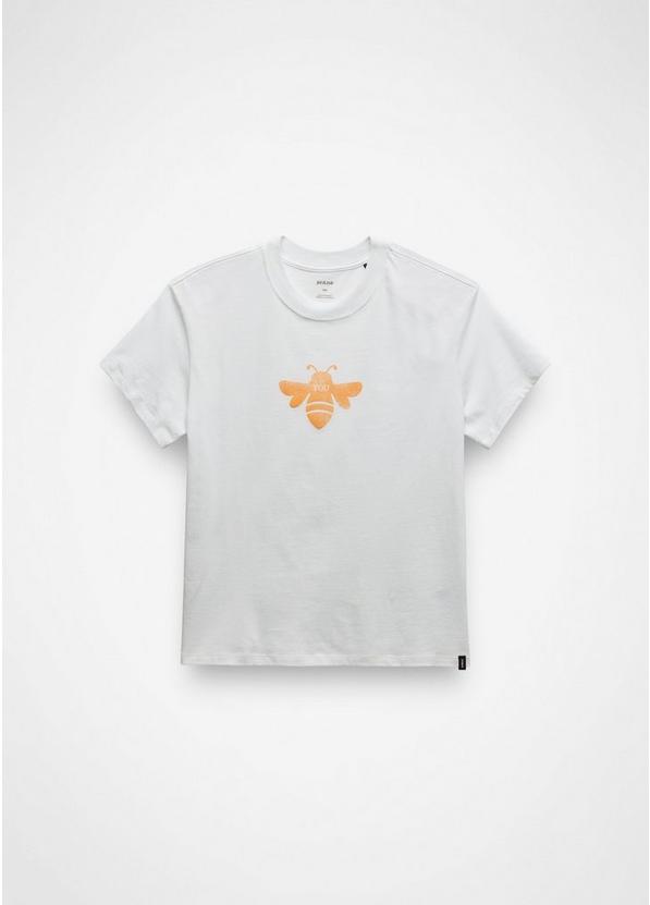 Bee Journeyman Short Sleeve Graphic Tee, Color: Soft White, image 6