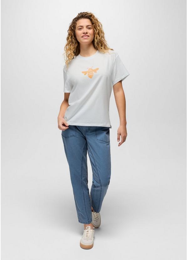 Bee Journeyman Short Sleeve Graphic Tee, Color: Soft White, image 5