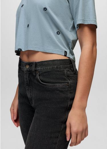 Everyday Daisy Crop Tee, Color: Glacier Skies, image 8