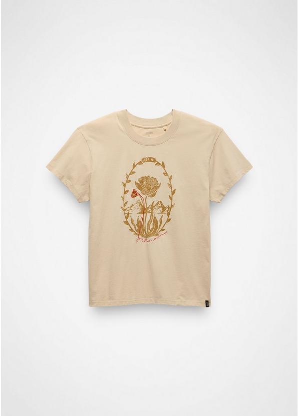 Everyday Mountain Flower Short Sleeve Tee, Color: Stone, image 5