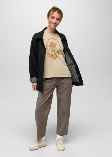 Everyday Mountain Flower Short Sleeve Tee, Color: Stone, image 8