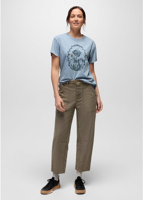Everyday Mountain Flower Short Sleeve Tee, Color: Glacier Skies, image 4