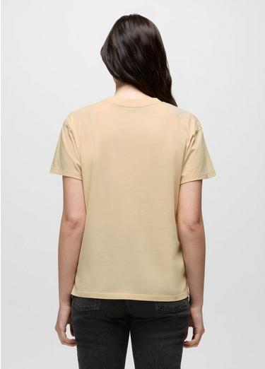 Everyday Open Heart Short Sleeve Tee, Color: Stone, image 2