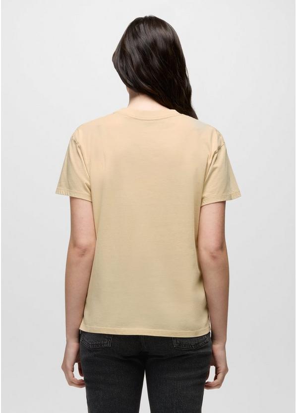 Everyday Open Heart Short Sleeve Tee, Color: Stone, image 2