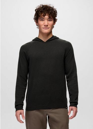 Three Falls Hooded Sweater, Color: Black, image 1