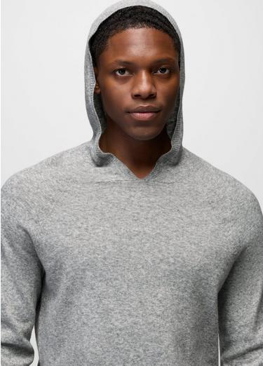 Three Falls Hooded Sweater, Color: Heather Grey, image 8