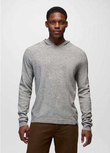 Three Falls Hooded Sweater, Color: Heather Grey, image 5
