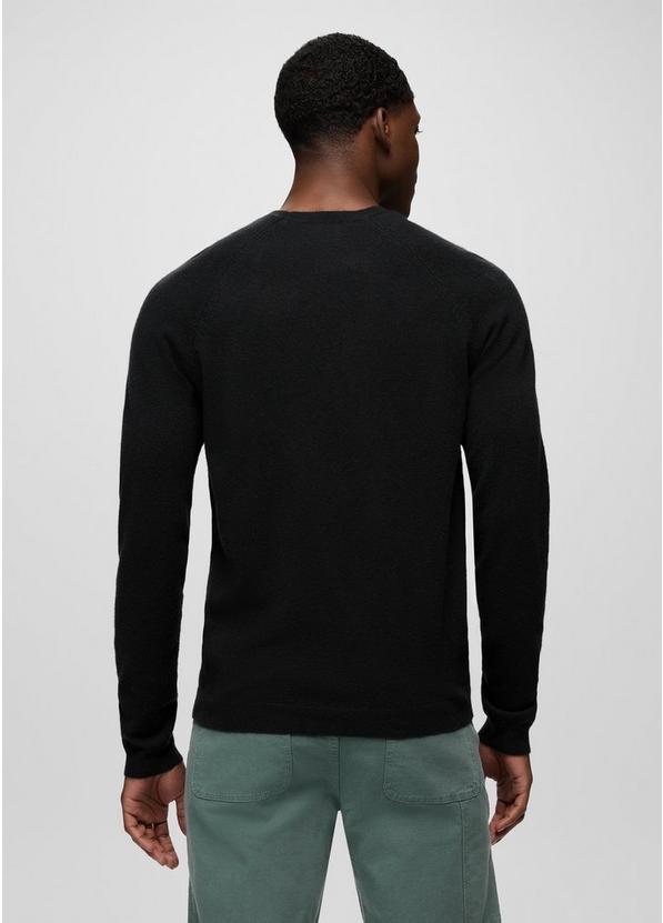 Three Falls Crew Sweater, Color: Black, image 2