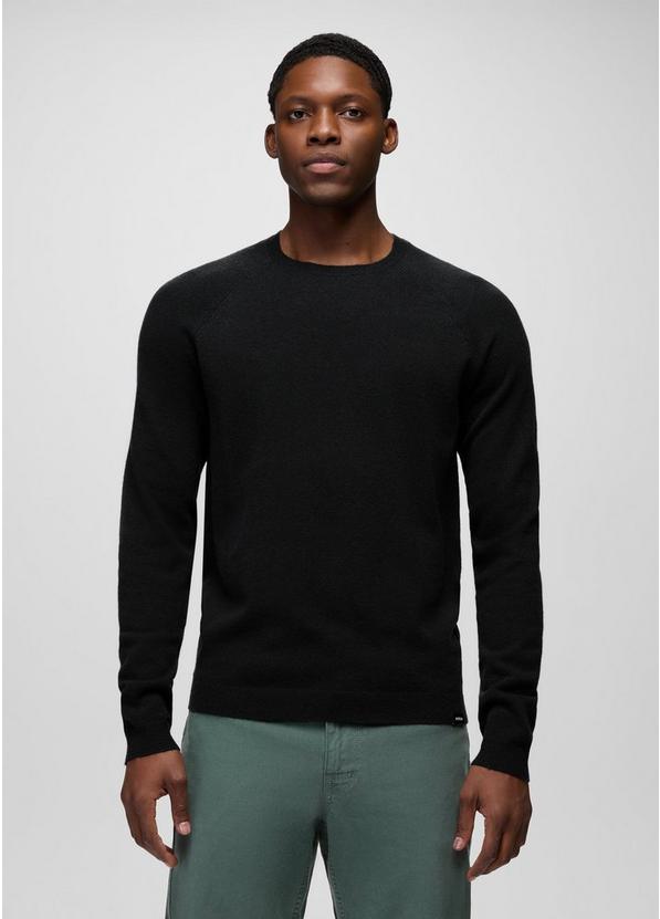 Three Falls Crew Sweater, Color: Black, image 1