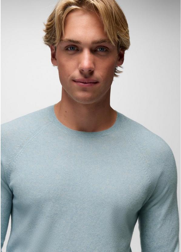 Three Falls Crew Sweater, Color: Glacier Skies, image 3