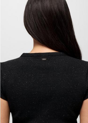 Cambria Cove Button Up Top, Color: Black Heather, image 4