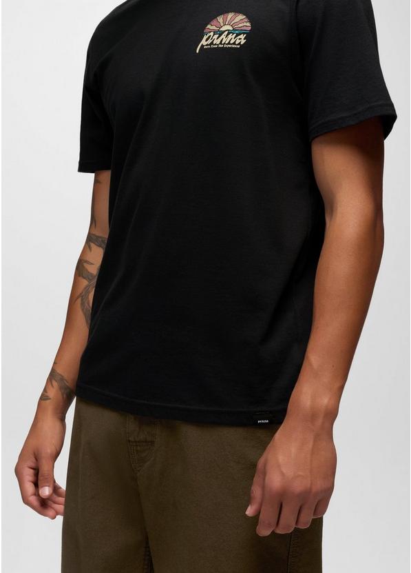 prAna Beaches n Dreams Short Sleeve Tee, Color: Black, image 5