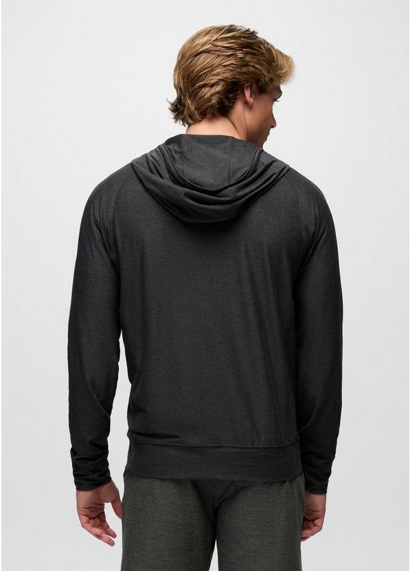 Altitude Tracker Light Full-Zip Hoodie, Color: Black Heather, image 2