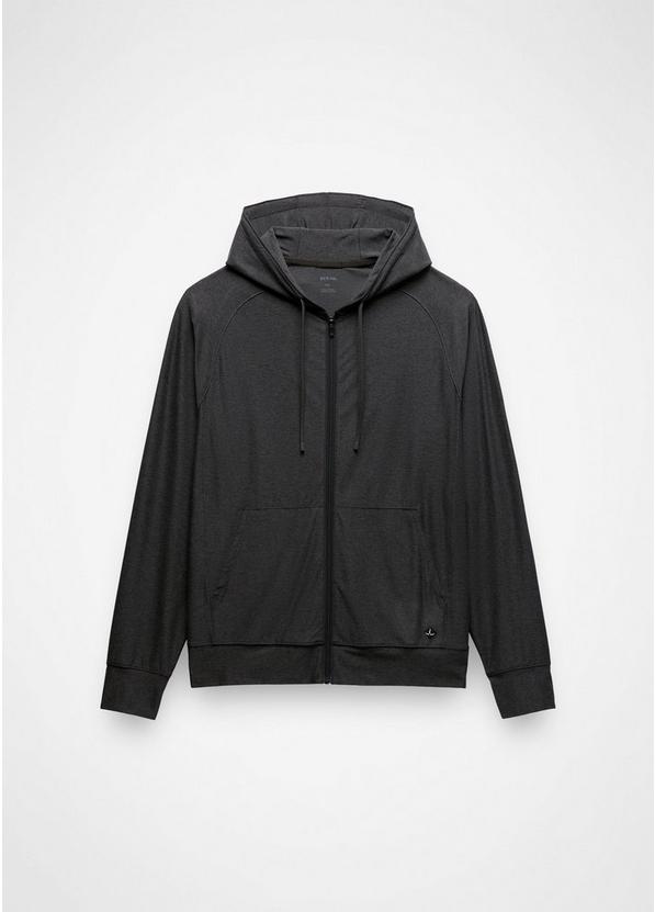 Altitude Tracker Light Full-Zip Hoodie, Color: Black Heather, image 6