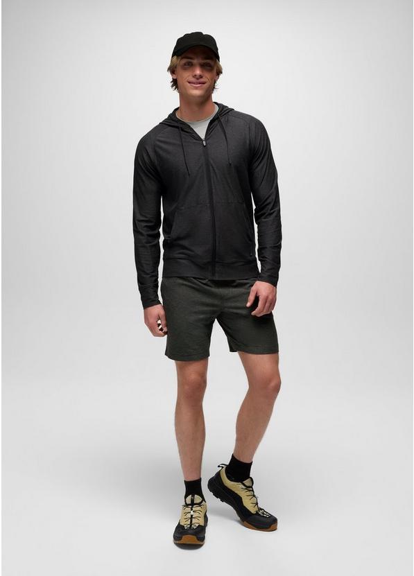 Altitude Tracker Light Full-Zip Hoodie, Color: Black Heather, image 5