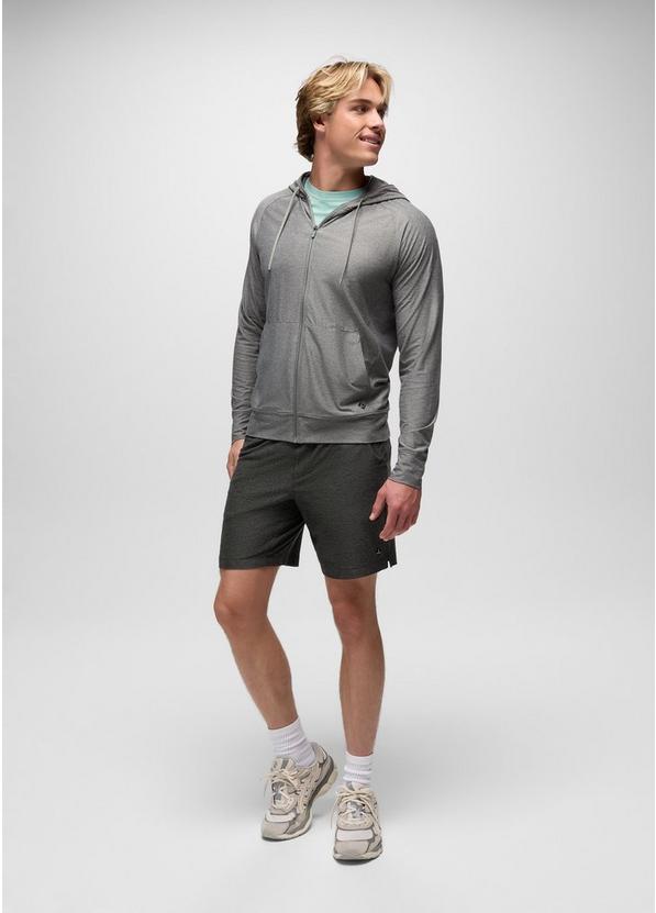 Altitude Tracker Light Full-Zip Hoodie, Color: Medium Heather Grey, image 5