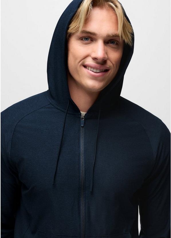 Altitude Tracker Light Full-Zip Hoodie, Color: Nautical Heather, image 3