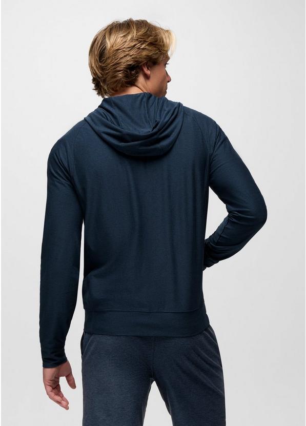Altitude Tracker Light Full-Zip Hoodie, Color: Nautical Heather, image 2