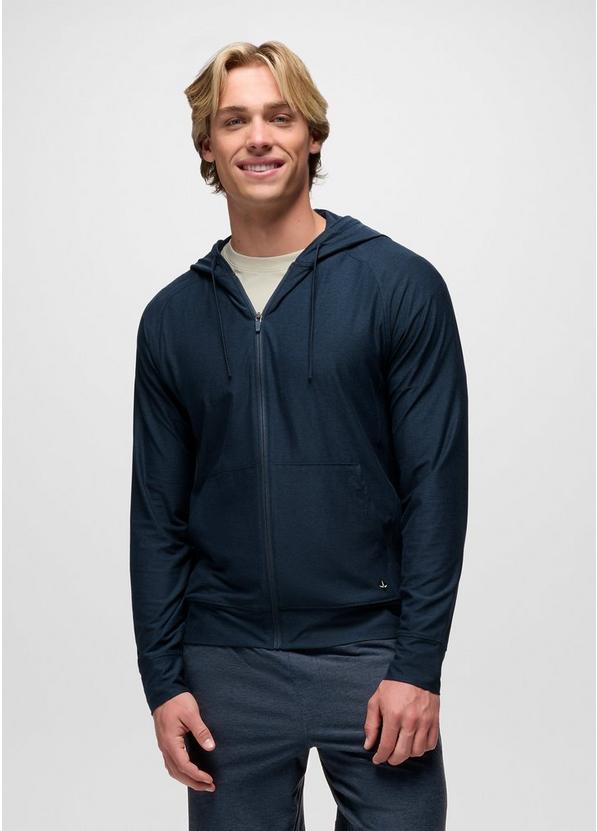 Altitude Tracker Light Full-Zip Hoodie, Color: Nautical Heather, image 1