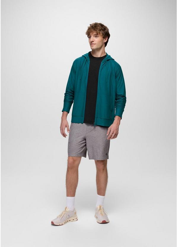 Altitude Tracker Light Full-Zip Hoodie, Color: Blue Coral Heather, image 6