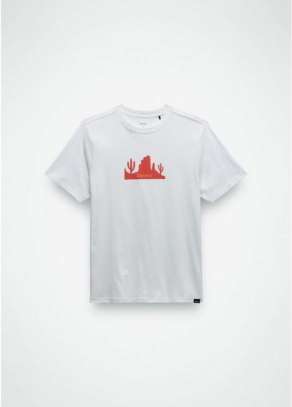 Desert Lover Journeyman Short Sleeve Graphic Tee, Color: Soft White, image 5