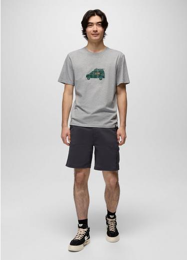 Van Life Journeyman Short Sleeve Graphic Tee, Color: Heather Grey, image 8