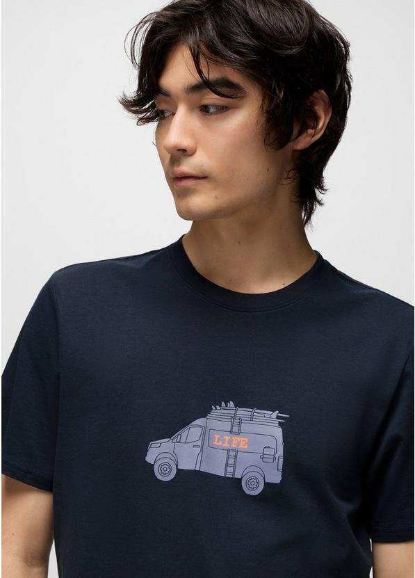 Van Life Journeyman Short Sleeve Graphic Tee, Color: Nautical, image 3