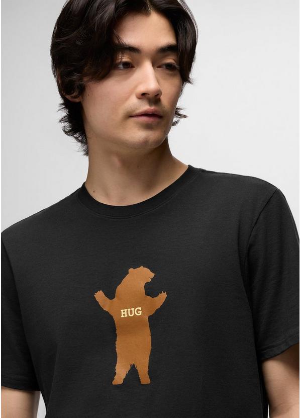 Bear Squeeze Journeyman Short Sleeve Graphic Tee, Color: Black, image 3