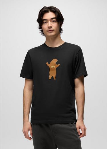 Bear Squeeze Journeyman Short Sleeve Graphic Tee, Color: Black, image 5