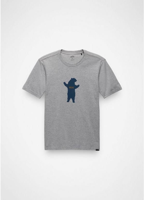 Bear Squeeze Journeyman Short Sleeve Graphic Tee, Color: Heather Grey, image 6