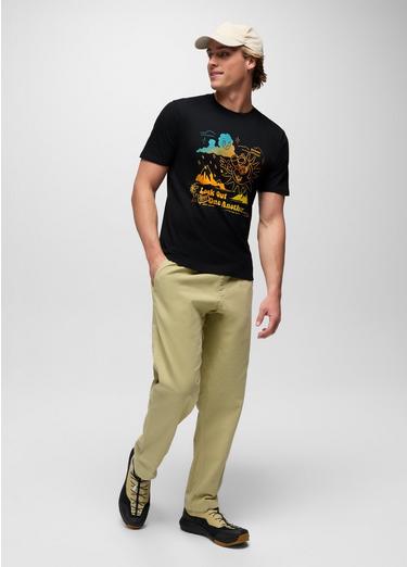 prAna Lifeworks Short Sleeve Graphic Tee, Color: Black, image 4