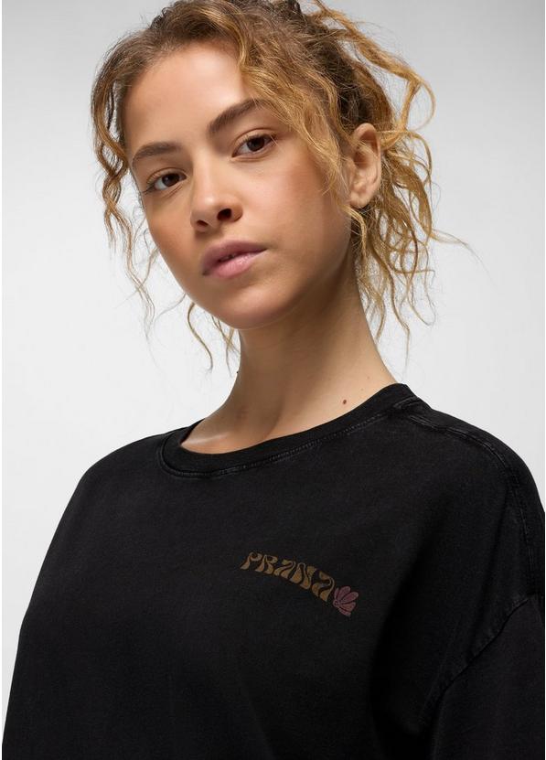 Everyday Good Vibes Oversize Graphic Tee, Color: Black, image 3