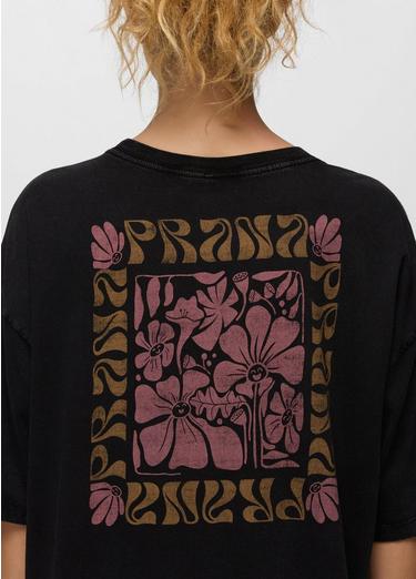 Everyday Good Vibes Oversize Graphic Tee, Color: Black, image 2